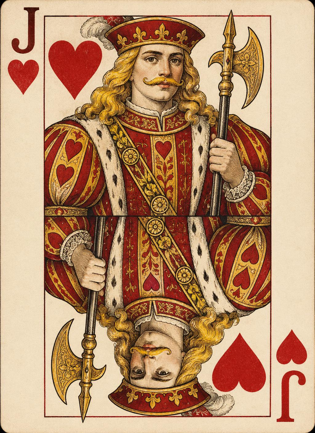 Jack Phil, the foretold king with golden hair and handlebar mustache